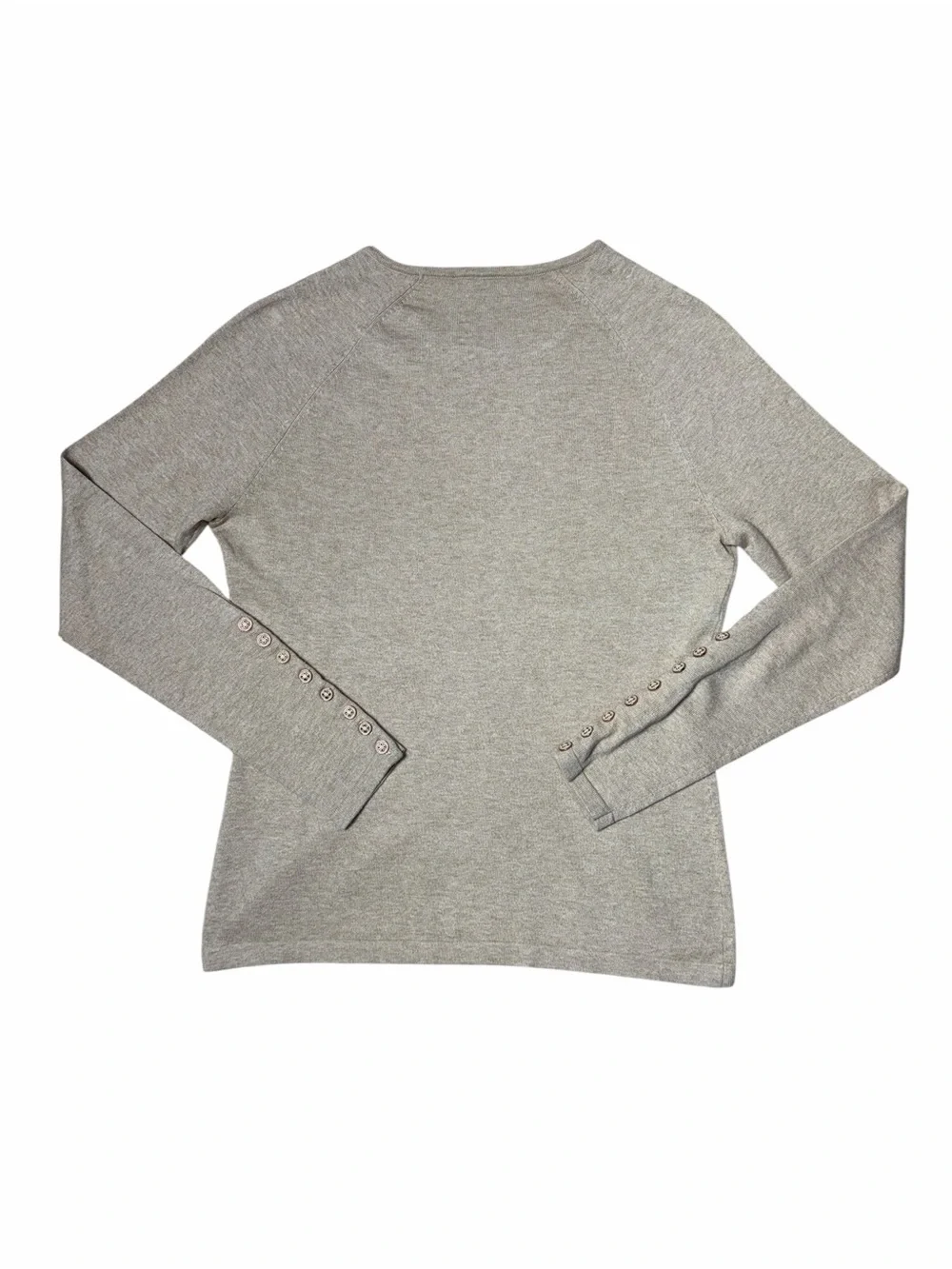J. McLaughlin Beige Oatmeal Jamey Knit Sweater Womens S - Picture 9 of 9
